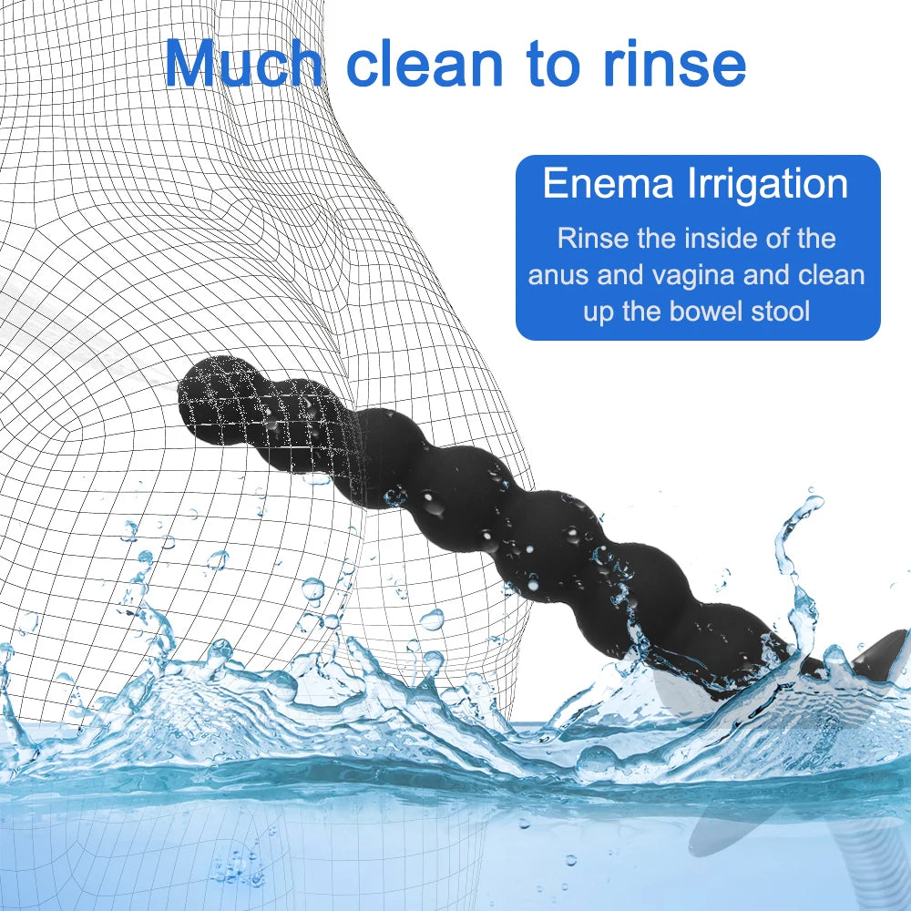 Silicone Anal Cleaner Attachment