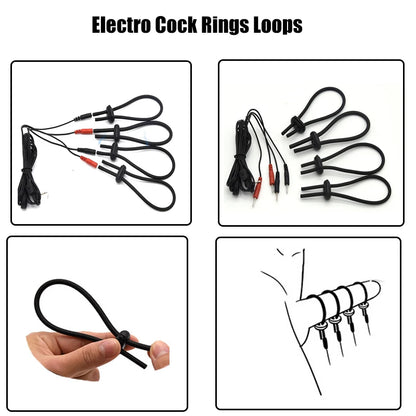 Electro Shock Penis Ring & Urethral Stimulator