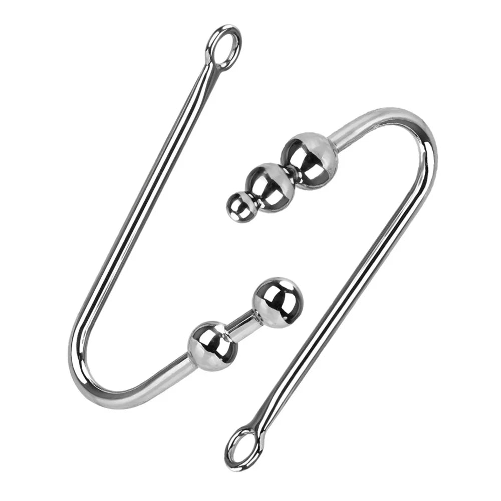 Stainless Steel Butt Hook with Balls