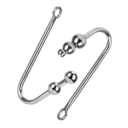 Stainless Steel Butt Hook with Balls