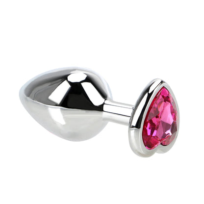 Vibrating Stainless Steel Anal Plug Set