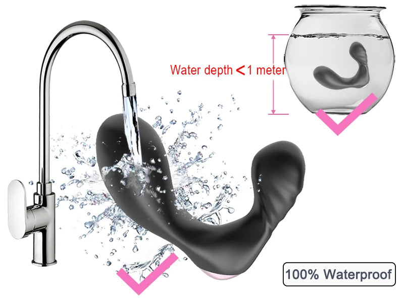 Compact Anal Massager