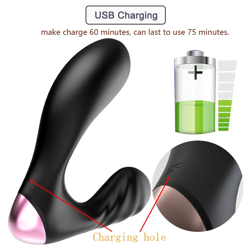 Compact Anal Massager