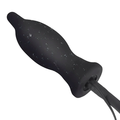 Inflatable Vibrating Anal Plug