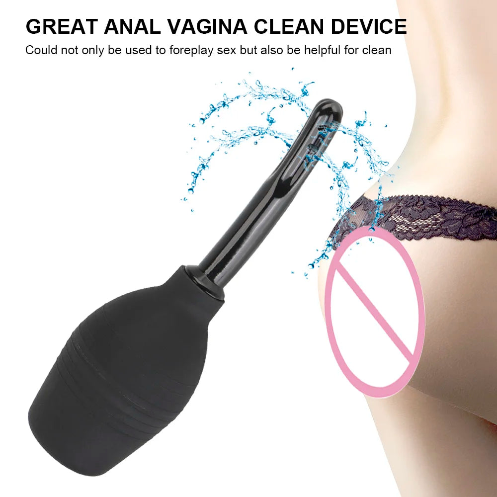 Silicone Anal & Vaginal Cleaner