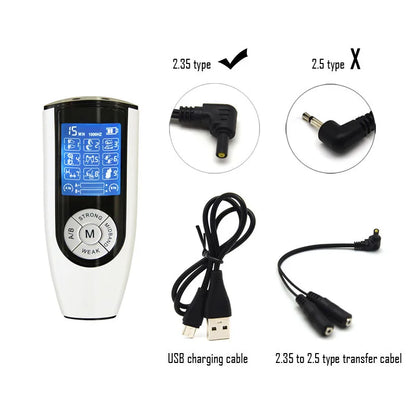 Electric Shock Glans Trainer Massage Cup Penis Stimulator Cock Rings Scrotum Bound Sleeves Male Chasity Cock Cage Bdsm Sex Toys