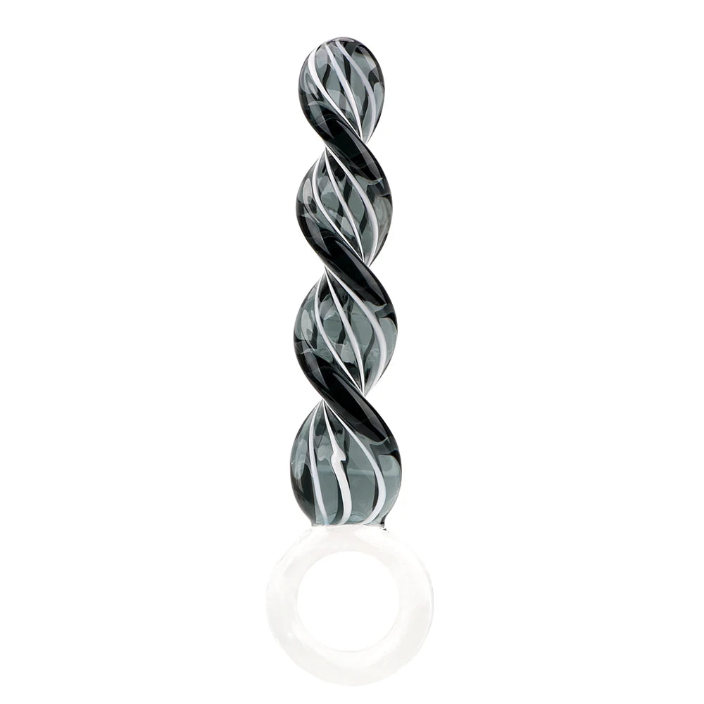 Glass Spiral Anal Plug