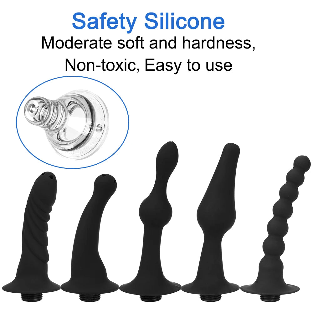 Silicone Anal Cleaner Attachment