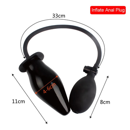 Inflatable Anal Plug Expander
