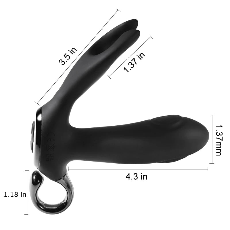 Remote-Controlled Prostate Massager