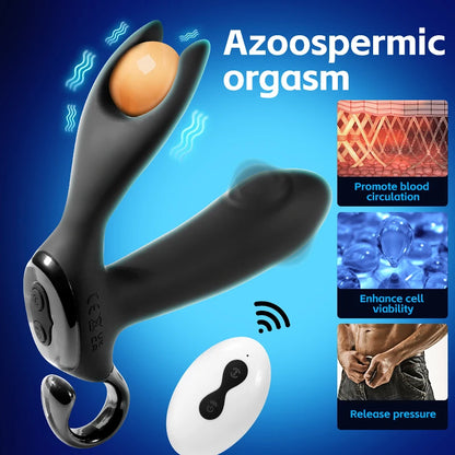 Remote-Controlled Prostate Massager