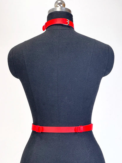 Leather Chest Harness Belt
