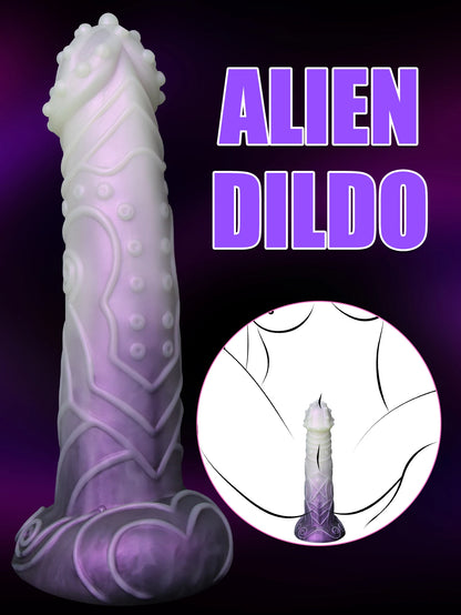 Huge Monster Dildo with Raised Texture
