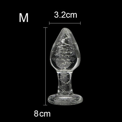 Glass Anal Plug