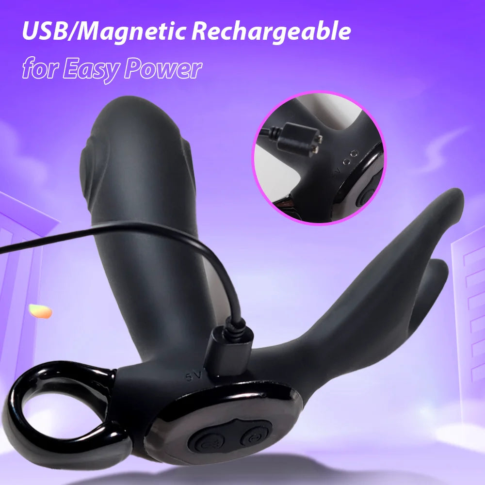 Remote-Controlled Prostate Massager