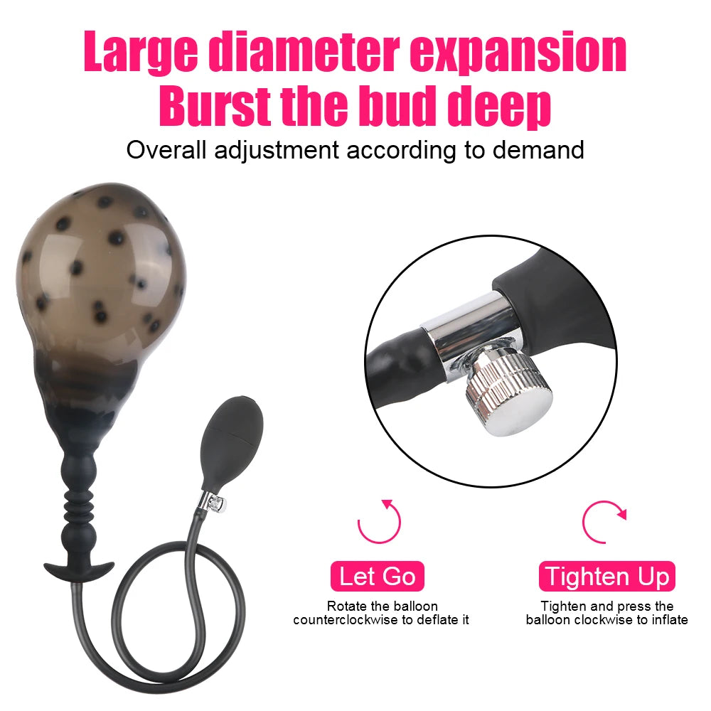 Inflatable Anal Plug Expander