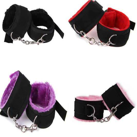 Plush Handcuff & Ankle Cuff Set