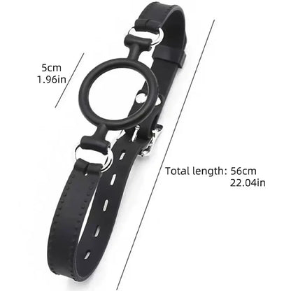 Silicone Ball Gag with Adjustable Strap