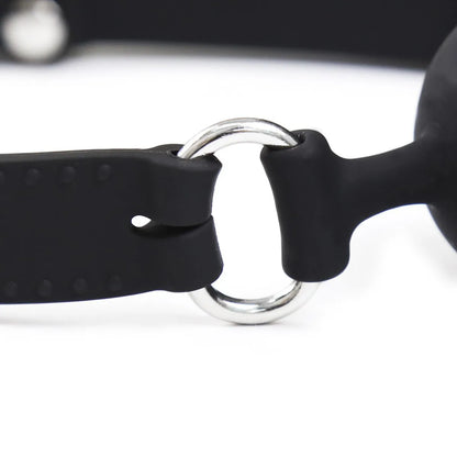 Silicone Ball Gag with Adjustable Strap
