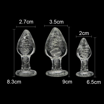 Glass Anal Plug