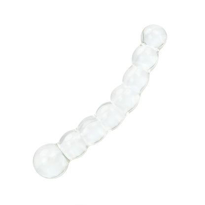 Transparent Glass Anal Plug