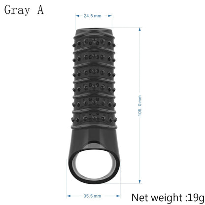 Silicone Cock Ring – Erection Enhancer & Delay Aid for Men