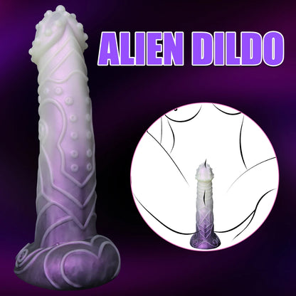 Huge Monster Dildo with Raised Texture