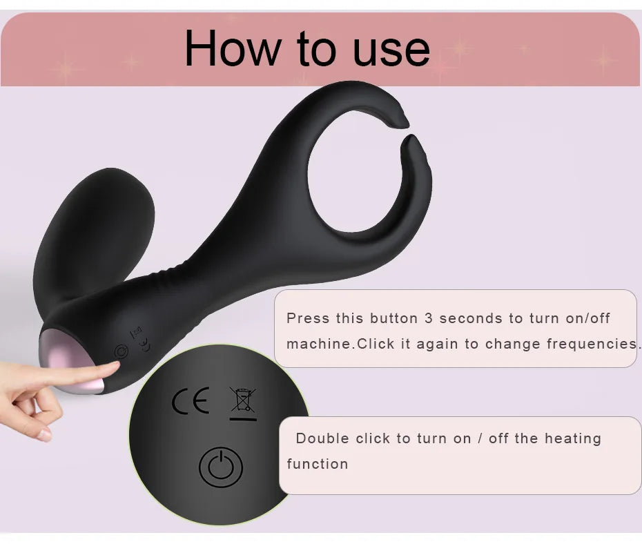Heated Prostate Massager