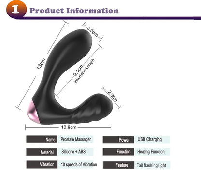 Compact Anal Massager