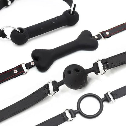 Silicone Ball Gag with Adjustable Strap