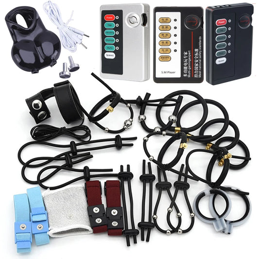 Electro Shock Penis Ring & Urethral Stimulator