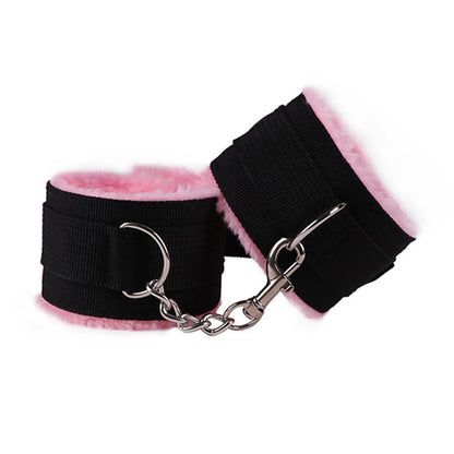 Plush Handcuff & Ankle Cuff Set