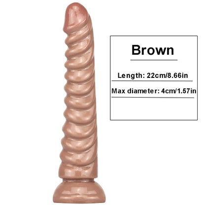 Large Silicone Dildo Anal Plug