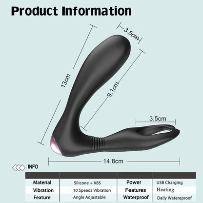 Heated Prostate Massager