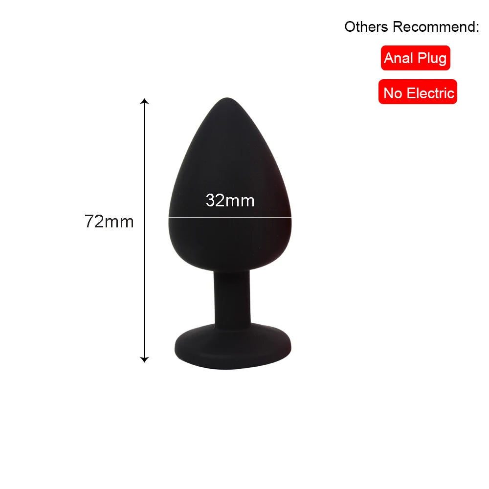Remote-Controlled Vibrating Anal Plug