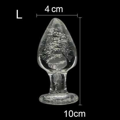 Glass Anal Plug