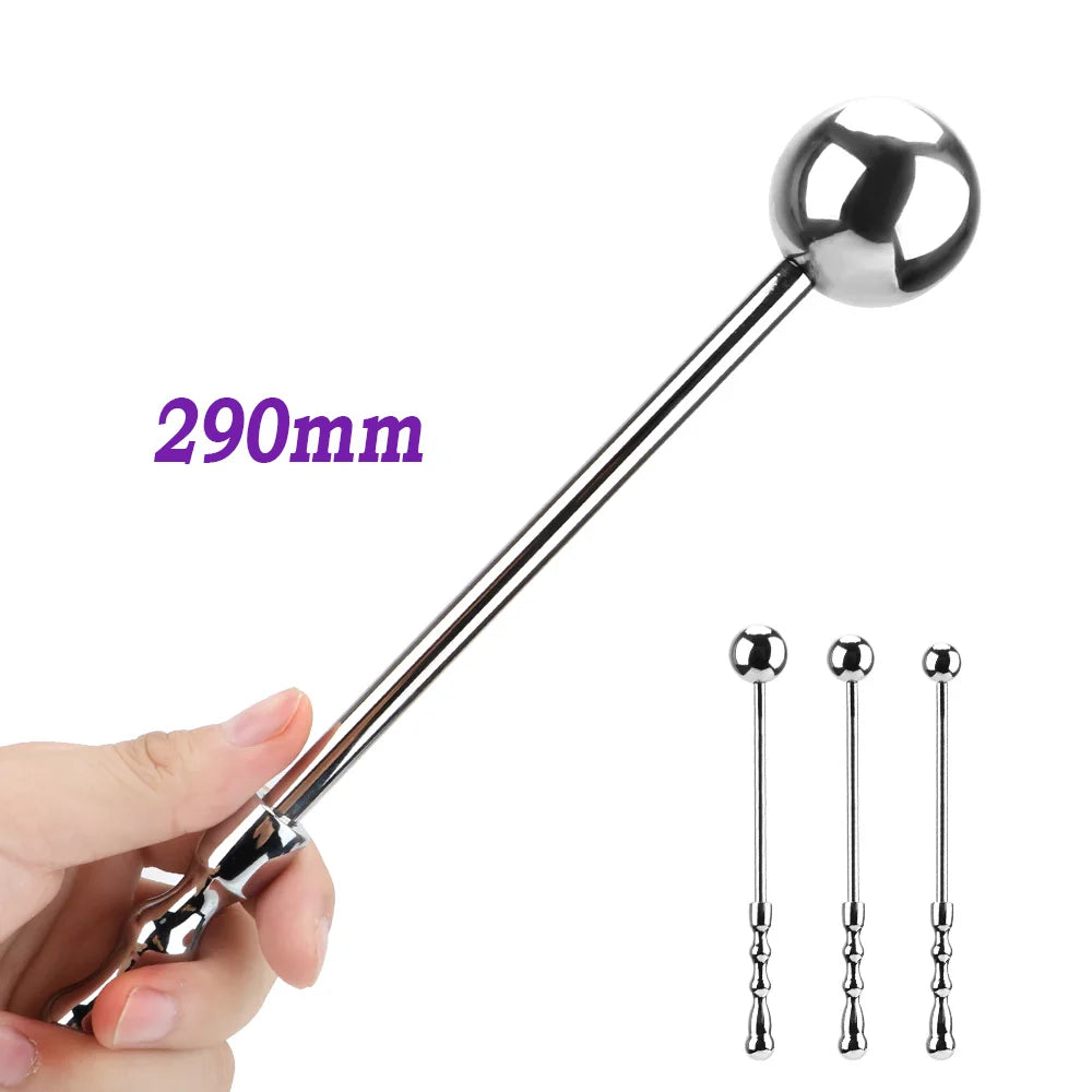 Metal Ball Stainless Steel Anal Plug