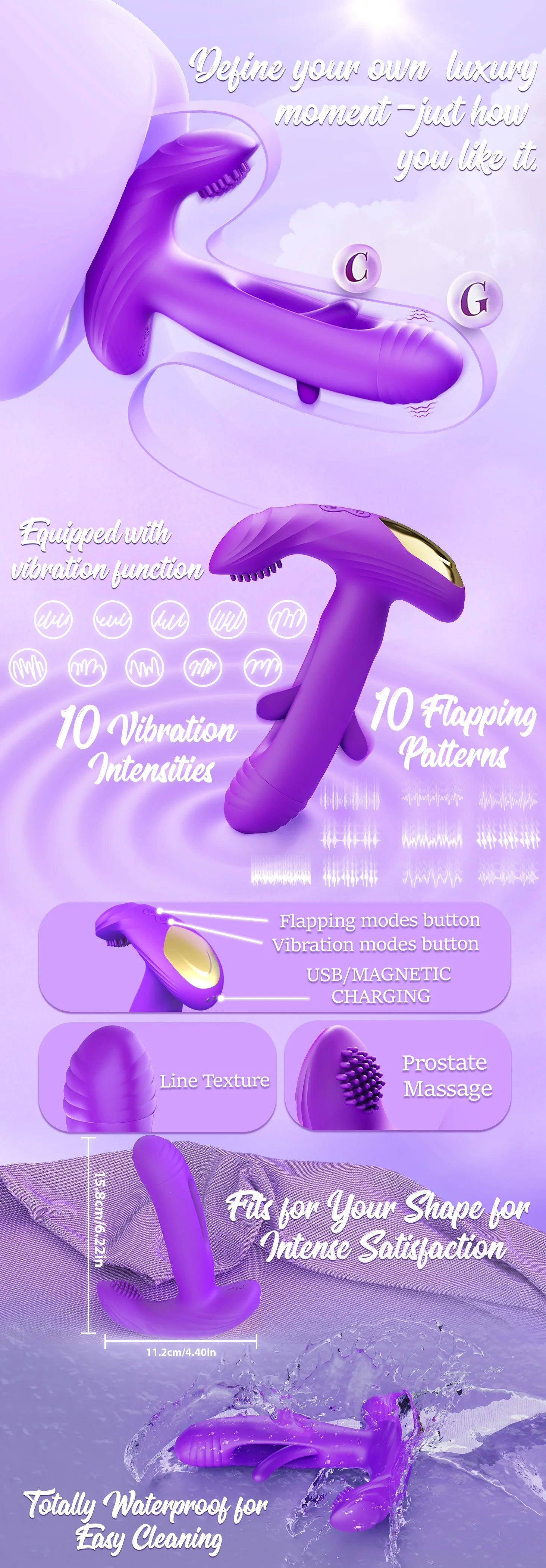 Wearable Anal Vibrator