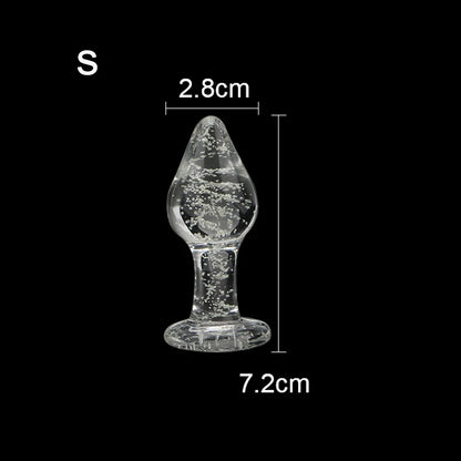 Glass Anal Plug