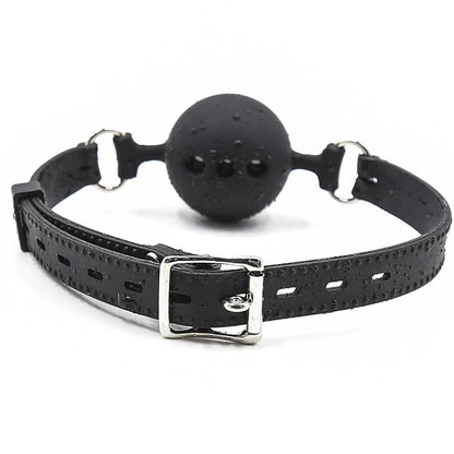 Silicone Ball Gag with Adjustable Strap