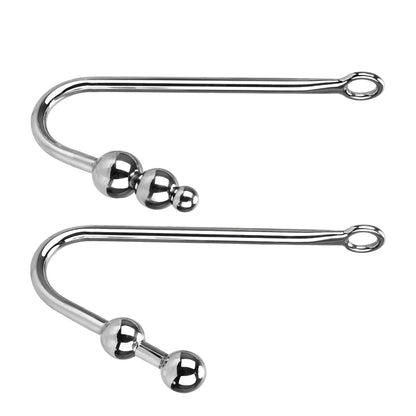 Stainless Steel Butt Hook with Balls